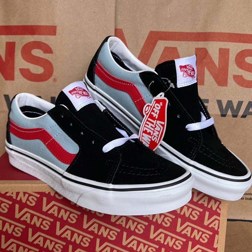 Vans Sk8-Low 2-Tone Black/Winter Sky WMNS - Picture 5 of 16